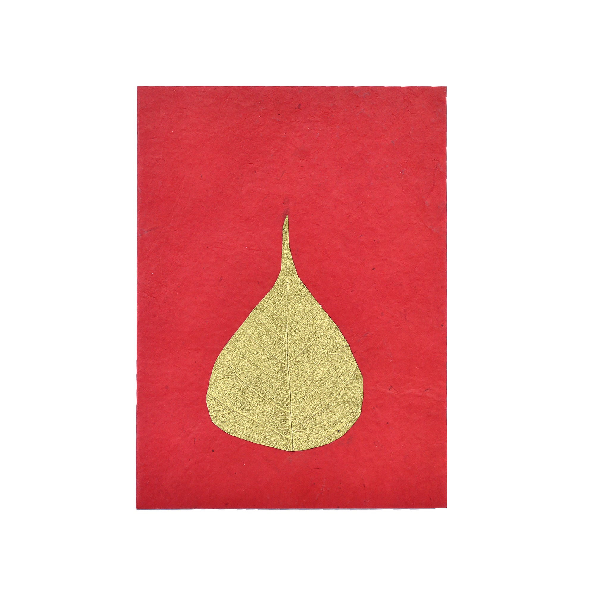 Bodhi Leaf Card